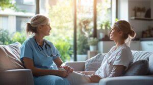 Trouver une infirmière à Saint-André Lez Lille : Emmanuelle Leconte Groult assure vos soins infirmiers à domicile